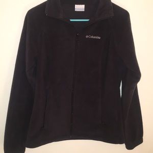 Columbia Women’s Black Zip Fleece Jacket
